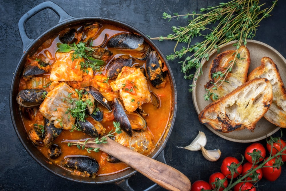 La recette de la bouillabaisse