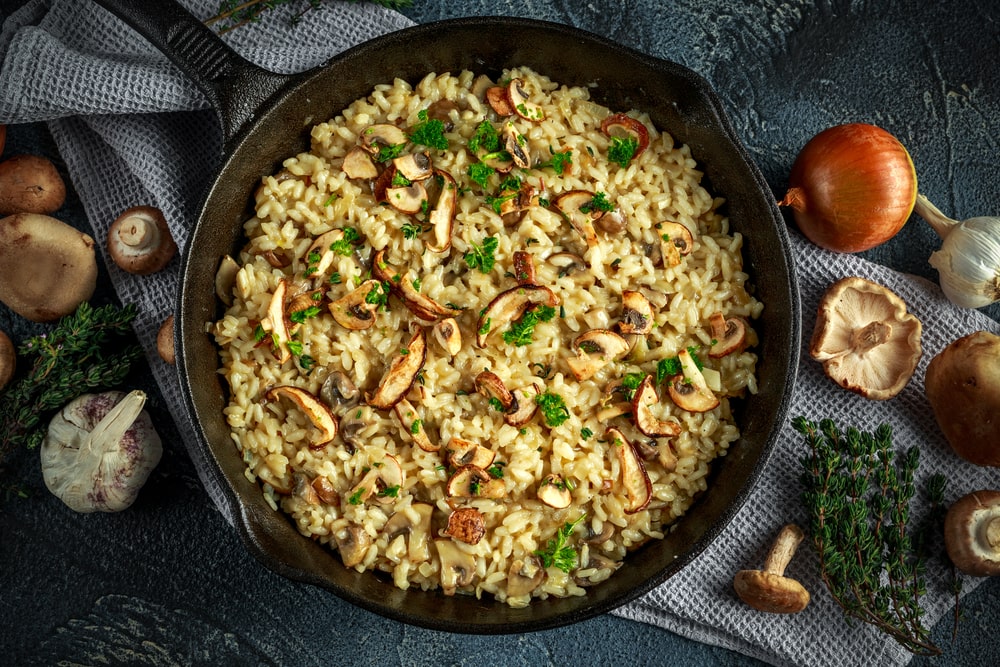 Utiliser un bon riz pour faire le risotto